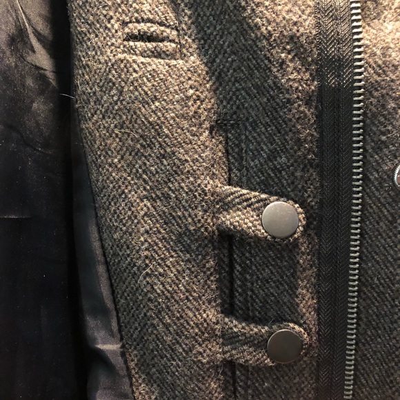 BKE Brown Tweed Coat - Picture 8 of 9